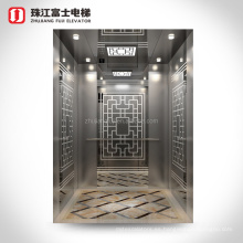 Ascensor de elevación de pasajeros seguros y estables Zhujiangfuji marca ce a auto puerta ascensor 10 personas elevación de pasajeros comerciales